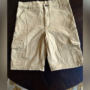 Boys cargo shorts size 18